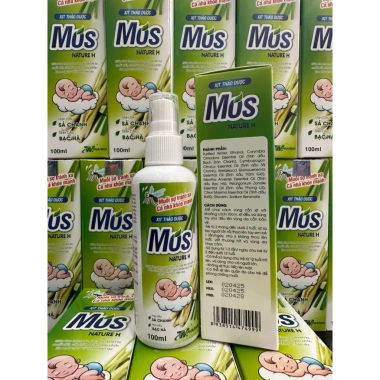 Green Mos Xịt Muỗi Thảo Dược 100ml - An Toàn Cho Trẻ Em Từ 3 Tháng, Giá Ưu Đãi 55.000