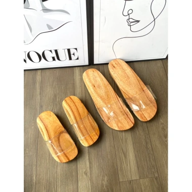 Guốc gỗ mộc cho áo dài & áo bà ba - Lễ tết, đi chùa, giảm 23% chỉ 90.000₫