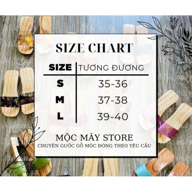 Guốc mộc 3 phân quai gấm HOT trend áo dài lễ tết - Giá ưu đãi 135k Mộc mây