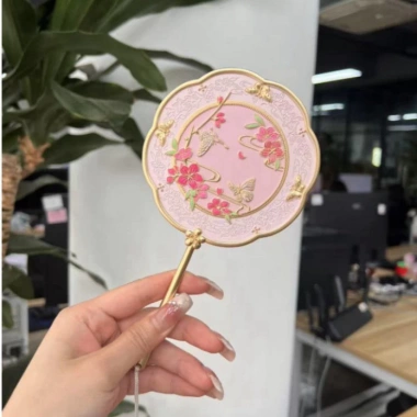 Gương Cầm Tay Flower Họa Tiết Cổ Trang Trung Quốc - Quà Tặng Bạn Gái 106.650₫