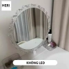 Gương Để Bàn Trang Điểm Hoa LED Cảm Ứng 3 Màu Cao Cấp - Siêu Sang, Giá 425k 7