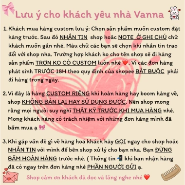 Gương Gập Cầm Tay VANNA Custom Tên - Quà Tặng Ý Nghĩa Dành Cho Bạn Gái, Giá 47.200đ 2