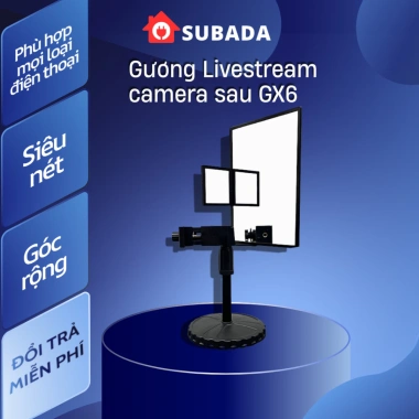 Gương livestream camera sau GX6S - Quay video, review, phản chiếu chuyên nghiệp, giá chỉ 469.000₫