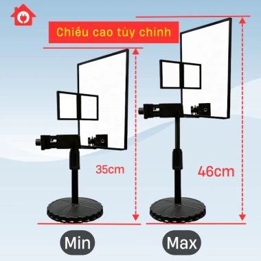 Gương livestream camera sau GX6S - Quay video, review, phản chiếu chuyên nghiệp, giá chỉ 469.000₫