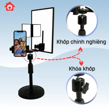 Gương livestream camera sau GX6S - Quay video, review, phản chiếu chuyên nghiệp, giá chỉ 469.000₫