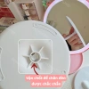 Gương trang điểm để bàn LED với đèn và sạc, ánh sáng 3 màu, giảm giá 63.000 VND 4