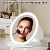 Gương Trang Điểm LED VOVOVA Gấp Gọn Cảm Ứng 3 Chế Độ Sáng Sạc Dùng Nhà Du Lịch