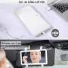 Gương Trang Điểm Ô Tô SEAMETAL – Sạc, Màn Hình Cảm Ứng, Độ Sáng 3 Màu, Che Nắng Đa Năng, Giá 87.900₫ 4