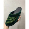 Hài Nhung Kết Cườm Thủ Công Mùa Tết 2.025 Giá Tốt 220k Êm Ấm Cho Bà Mang 5