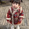 Hanfu bé gái mùa đông lông cừu fleece dày, phù hợp Tết Nguyên Đán - 397,049₫ 6