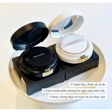 HÀNG CÔNG TY - Phấn Nước Renoderm Cushion Day Long BB Bản Mới Giá Ưu Đãi 570k 4