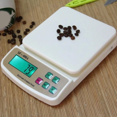 [Hàng nội địa] Cân điện tử SF-400A 1kg/0.1g đa năng làm bánh, nấu ăn, trừ bì, đếm số - Giá chỉ 89.000 VND 5