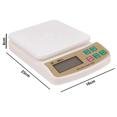 [Hàng nội địa] Cân điện tử SF-400A 1kg/0.1g đa năng làm bánh, nấu ăn, trừ bì, đếm số - Giá chỉ 89.000 VND 7