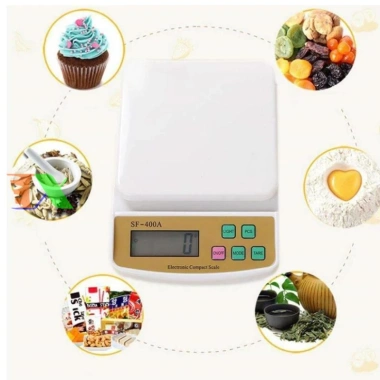 [Hàng nội địa] Cân điện tử SF-400A 1kg/0.1g đa năng làm bánh, nấu ăn, trừ bì, đếm số - Giá chỉ 89.000 VND 9
