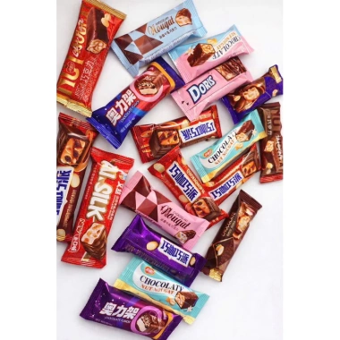 Hàng sẵn kẹo Tết 2.026 socola cân mix vị, socola bơ lạc - Giá chỉ 59.000₫ 3
