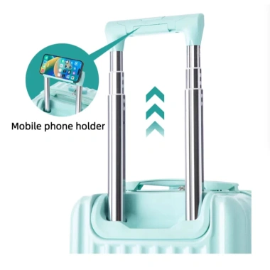Hành lý 14 inch phong cách mới 2.025 - Nhẹ đa năng, bánh xe, đỡ cốc, giá 495.000 VND 6