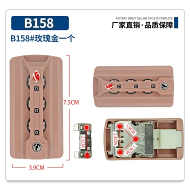 Hành Lý Du Lịch Khóa Xe Đẩy Nhôm 1.208 Chống Trộm Nâng Cấp Giá Ưu Đãi 8