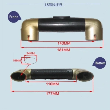 Hành Lý Phần Cứng Vali Sửa Tay Cầm Du Lịch - Kéo, Cần, Mật Mã PVC Giá 163.075₫ 8