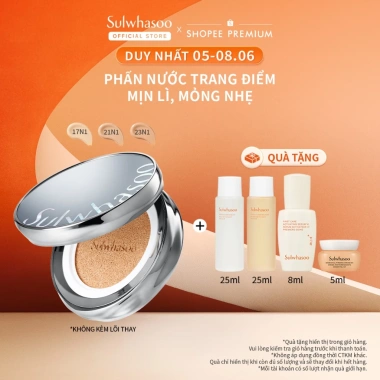 Hannah 2.2 Phấn Nước Dưỡng Da 1 Lõi 15g - Sulwhasoo Perfecting Cushion Giá 1,2 Triệu