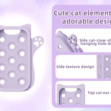HAPPYUU Silicone 30ml Dây Đeo Điều Chỉnh Chai Xịt Đổ Lại, Móc Khóa Tương Thích Tái Sử Dụng cho Nước Rửa Tay Touchland 9