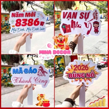 Hashtag Năm Mới Tết 2.026: Thiết Kế Year & Party, YEP 2.025, Giảm tới 25.000đ