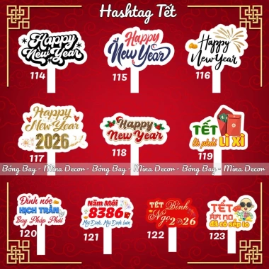 Hashtag Năm Mới Tết 2.026: Thiết Kế Year & Party, YEP 2.025, Giảm tới 25.000đ 9 Hashtag Năm Mới Tết 2.026: Thiết Kế Year & Party, YEP 2.025, Giảm tới 25.000đ 9