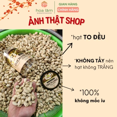 Hạt dẻ cười rang muối Mỹ không tẩy - Đặc sản Hoa Lâm, quà Tết dinh dưỡng, 215.000₫ 3 Hạt dẻ cười rang muối Mỹ không tẩy - Đặc sản Hoa Lâm, quà Tết dinh dưỡng, 215.000₫ 3