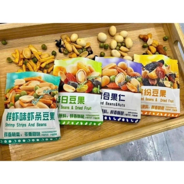 Hạt Mix Hoa Quả Tẩm Vị 1kg - Sấy Giòn, Thơm Ngon, Đa Dạng Hương Vị, Giá 77.000₫