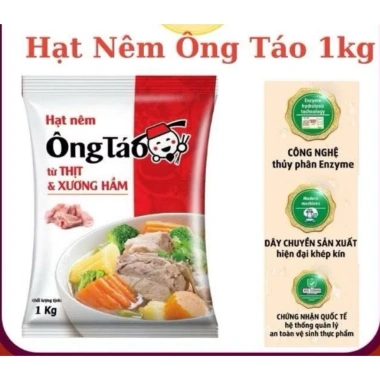 Hạt nêm Ông táo 1kg - Thơm ngon, đậm đà, giảm giá 44% chỉ 44.900₫ 5