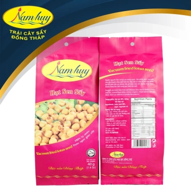 Hạt sen sấy Nam Huy OCOP 40g-200g - Thơm ngon, giòn xốp, chỉ 27.900₫