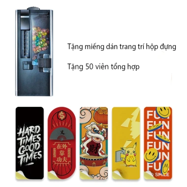 Hạt thơm bấm khử mùi, hương hoa quả thơm mát cho hơi thở và khẩu trang, giảm giá 22% – chỉ 60.000 VND, hộp tổng hợp hương vị 3