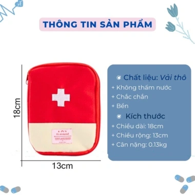 HCM Túi Đựng Dụng Cụ Sơ Cứu Mini Tiện Lợi Ốp Ralafeen - Chỉ 39.500₫ 8 HCM Túi Đựng Dụng Cụ Sơ Cứu Mini Tiện Lợi Ốp Ralafeen - Chỉ 39.500₫ 8