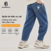 HeaSmile quần jean trẻ em dáng cà rốt denim giữ màu tốt, bền lâu, chỉ 235.000₫ 10