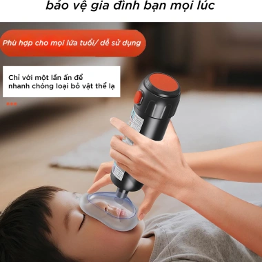 Heimlich thiết bị hút dị vật tự động – Giá rẻ 499k, ngăn tắc nghẹn cổ họng trẻ & người lớn