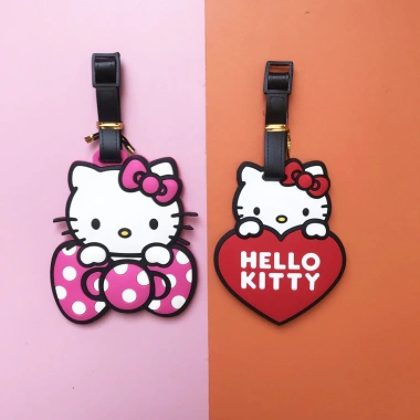 Hello Kitty Cao Su Mềm Di Động Vali Thẻ Xe Đẩy Hành Lý Giá Ưu Đãi 50.243 VND