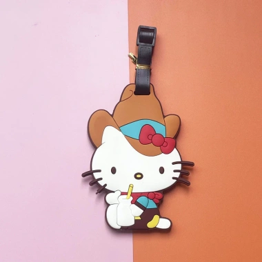 Hello Kitty Cao Su Mềm Di Động Vali Thẻ Xe Đẩy Hành Lý Giá Ưu Đãi 50.243 VND