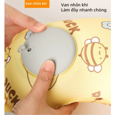 HELLO SHOP Gối bơm hơi chữ U - Gối kê cổ du lịch, ngủ trưa văn phòng, giá 69.000₫ 5 HELLO SHOP Gối bơm hơi chữ U - Gối kê cổ du lịch, ngủ trưa văn phòng, giá 69.000₫ 5