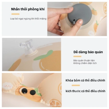 HELLO SHOP Gối bơm hơi chữ U - Gối kê cổ du lịch, ngủ trưa văn phòng, giá 69.000₫ 7 HELLO SHOP Gối bơm hơi chữ U - Gối kê cổ du lịch, ngủ trưa văn phòng, giá 69.000₫ 7