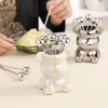 Henghome 6 Nĩa Tráng Miệng Thép Không Gỉ + Lọ Bảo Quản Gấu Dễ Thương, Phù Hợp Bữa Tiệc Trái Cây, Salad – Giá 61.270₫ 2