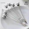 Henghome 6 Nĩa Tráng Miệng Thép Không Gỉ + Lọ Bảo Quản Gấu Dễ Thương, Phù Hợp Bữa Tiệc Trái Cây, Salad – Giá 61.270₫ 8