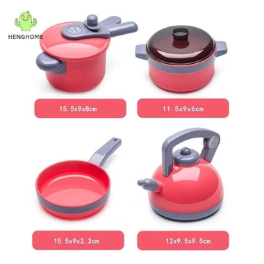 Henghome Bộ Nhà Bếp Mô Phỏng cho Bé Gái: Đồ Ăn, Nấu Ăn Giáo Dục, Quà Tặng Sáng Tạo, Giá Ưu Đãi 86.115 7