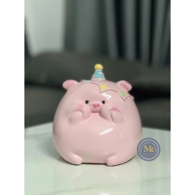 Heo đất tiết kiệm PARTY sinh nhật xinh 15x13x19 cm - quà tặng giá xưởng 45.999đ