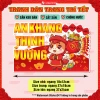 Hình Dán Trang Trí Tết An Nhiên Đoàn Viên Decal 2.026 Bính Ngọ Chúc Mừng Năm Mới 13.500đ 4