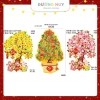 Hình Giấy Ép Nhũ 3D Chậu Đào & Mai – Dán Kính Trang Trí Tết Bình Ngọ 2.026 Giá ưu đãi 69.000đ