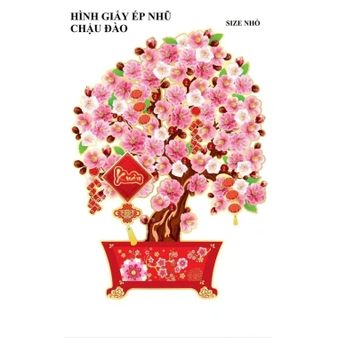 Hình Giấy Ép Nhũ 3D Chậu Đào & Mai – Dán Kính Trang Trí Tết Bình Ngọ 2.026 Giá ưu đãi 69.000đ 9