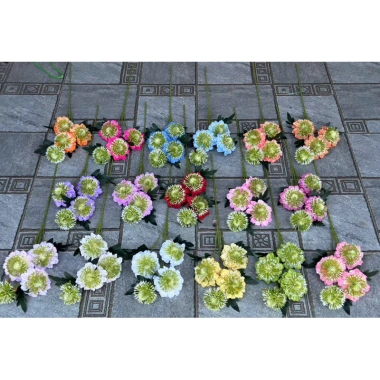Hoa Bảo Thạch giả 1 cành 4 bông dài 70cm cao cấp - Giá chỉ 29.500đ, giảm mạnh 4