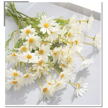 Hoa Cúc Họa Mi 1 cành 5 bông - Hoa giả decor chụp ảnh, chỉ 8.000đ 10 Hoa Cúc Họa Mi 1 cành 5 bông - Hoa giả decor chụp ảnh, chỉ 8.000đ 10
