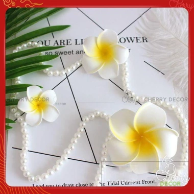 Hoa Đại, Hoa Sứ, Hoa Giả Cherry Decor - Phụ Kiện Cài Tóc, Đồ Handmade, Đạo Cụ Chụp Ảnh, Giá 7.009đ