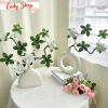 Hoa đỗ quyên giả 68cm - Hoa lụa nhân tạo kèm bình nhựa, trang trí phòng, Endy shop - 71.000₫ 2