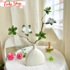 Hoa đỗ quyên giả 68cm - Hoa lụa nhân tạo kèm bình nhựa, trang trí phòng, Endy shop - 71.000₫ 3